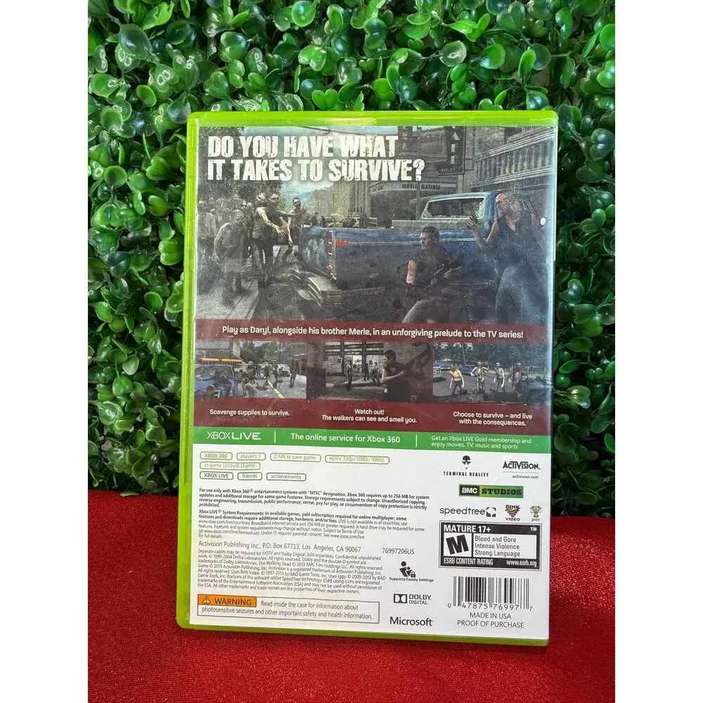 The Walking Dead: Survival Instinct for the Xbox 360 Video Game
